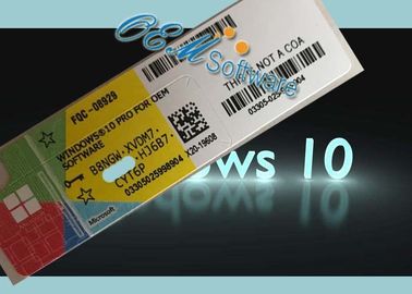 Digitale Codevensters 10 Professionele Vergunningssleutel, Vensters 10 Prooem Coa Sticker