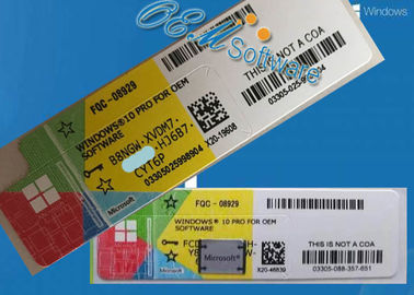 FQC 08929 Vensters 10 Coa-Stickerdvd Vensters 10 Proactiveringsproductcode