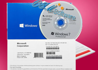 Origineel Windows 7-Home Premiumpak, Windows 7-Oem Productcodecoa Doos