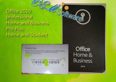 Originele Microsoft Office-Huis en Zaken 2019 HB PKC de Bindende Sleutel van de Productcodekaart