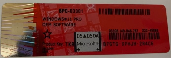 E-mailbezorging Windows 11-activeringssleutel 1 PC Unieke code voor Windows 11 Pro-licentie