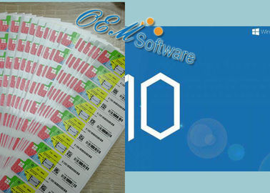 Echte Vensters 10 PC-Productcodewinst 10 Procoa-Sticker voor Online Activering