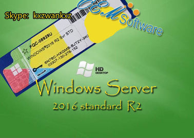 De originele Windows Server 2016 Standardr2 Oem vergunning van de de Stickerproductcode van Pakcoa