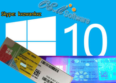 Kleinhandelsx20-Vensters 10 van de Etiketactivering Coa-Sticker