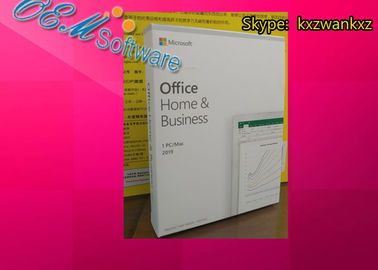 Online Actieve Microsoft Office-Huis en Zaken 2019 H &amp; B-de Doos van de Productcodekaart PKC DVD