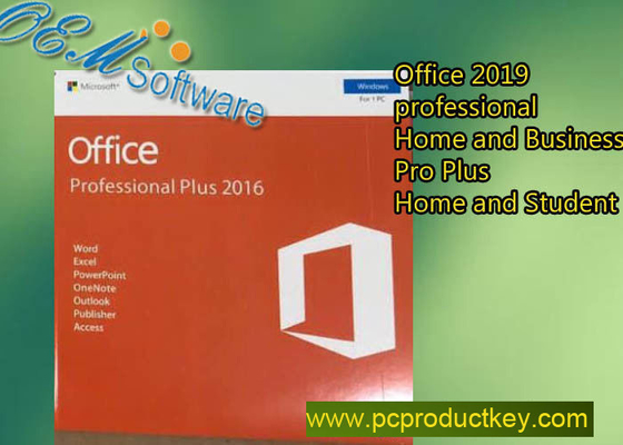 De originele Profpp Sleutel van Office 2016 PKC, Office 2021 Pro plus plus de Doos van Productcodedvd