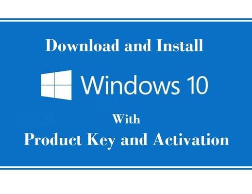 Echt Microsoft Windows 10 de Prosticker van Activerings Zeer belangrijke Coa