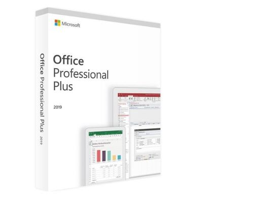 Microsoft Office-Beroe plus 2019 Kleinhandelsoffice 2019 Pro plus Fpp-Sleutel