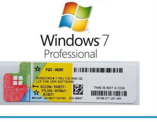 Echt de Stickeroem Zeer belangrijk Windows 7 van Windows 7 Coa Home Premium Coa