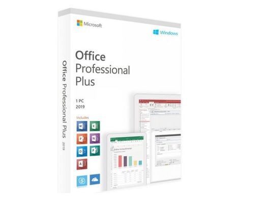 Activeer Office 2019 Pro Plus Office 2019 Professional Retail-sleutel voor pc