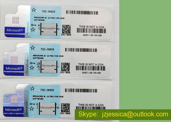 Vensters 10 Propc-de Sticker Online Activering van Productcodecoa